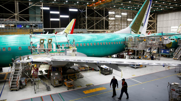 Boeing 737 MAX Under Construction